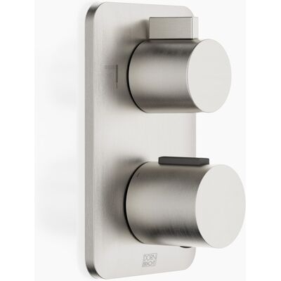 Dornbracht Dornbracht Lissé Thermostat - Zweiwege-Mengenregulierung - Platin Matt - Thermostat Dornbracht Dornbracht Lissé Thermostat - Zweiwege-Mengenregulierung - Platin Matt - Thermostat