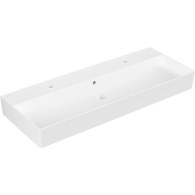 Villeroy & Boch Memento 2.0 Wandwaschbecken - Rechteckig, 1200x470mm, Stone White Villeroy & Boch Memento 2.0 Wandwaschbecken - Rechteckig, 1200x470mm, Stone White