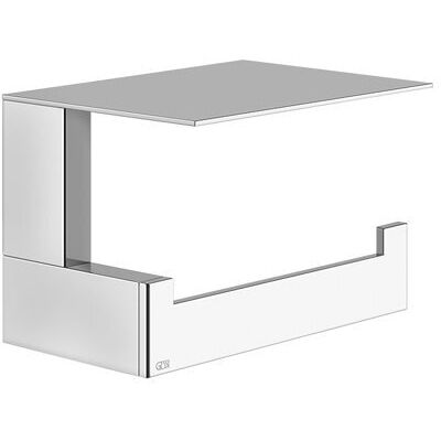 Gessi Rettangolo Weiß Wandmontierter WC-Papierrollenhalter mit Deckel - WC-Papierhalter Gessi Rettangolo Weiß Wandmontierter WC-Papierrollenhalter mit Deckel - WC-Papierhalter