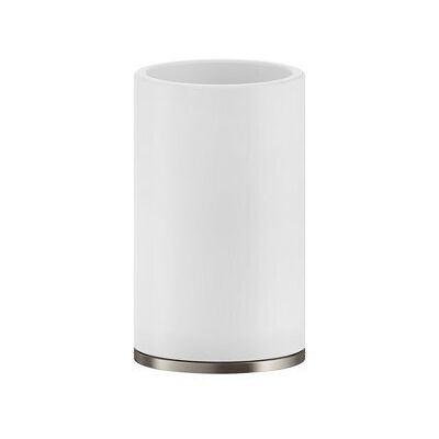 Gessi Inciso Zahnputzbecher - Weiß Matt - Badezimmer Zubehör Gessi Inciso Zahnputzbecher - Weiß Matt - Badezimmer Zubehör