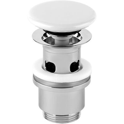Gessi Chrom Ablaufventil mit Stop & Go - Ablaufventil Gessi Chrom Ablaufventil mit Stop & Go - Ablaufventil