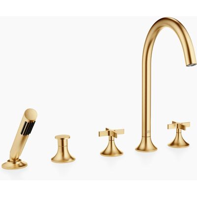 Dornbracht VAIA Badmischer - Kreuzgriff, 220mm Ausladung Dornbracht VAIA Badmischer - Kreuzgriff, 220mm Ausladung