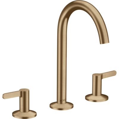 Hansgrohe AXOR One 3-Loch Waschtischarmatur - Brushed Bronze Hansgrohe AXOR One 3-Loch Waschtischarmatur - Brushed Bronze