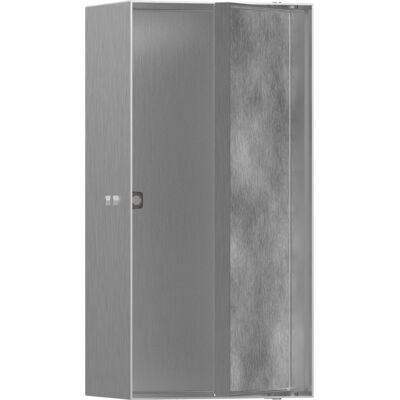 Hansgrohe XtraStoris Rock Wandnische - Edelstahl gebürstet - 56082800 Hansgrohe XtraStoris Rock Wandnische - Edelstahl gebürstet - 56082800