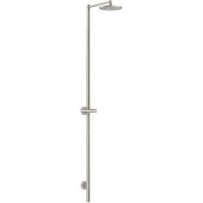 Hansgrohe Axor Starck Nature Duschsäule - 240mm PowderRain Edelstahl Hansgrohe Axor Starck Nature Duschsäule - 240mm PowderRain Edelstahl