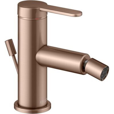 KEUCO KEUCO IXMO Flat Bidet - Wandmontage, gebürstet, Roségold, 110mm Ausladung KEUCO KEUCO IXMO Flat Bidet - Wandmontage, gebürstet, Roségold, 110mm Ausladung