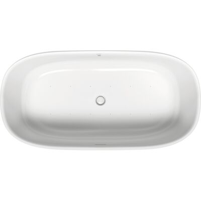 Duravit Zencha Whirlpool Badewanne - 180x90 cm, Weiß Matt, Modell 760463000AS0000 Duravit Zencha Whirlpool Badewanne - 180x90 cm, Weiß Matt, Modell 760463000AS0000