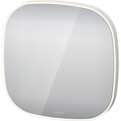 Duravit Zencha Sensor LED Spiegel - 50x50 cm, Weiß Duravit Zencha Sensor LED Spiegel - 50x50 cm, Weiß