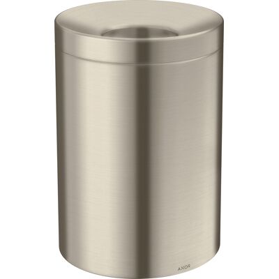 HANSGROHE AXOR Circular Abfalleimer - 5L - Gebürstet Nickel HANSGROHE AXOR Circular Abfalleimer - 5L - Gebürstet Nickel