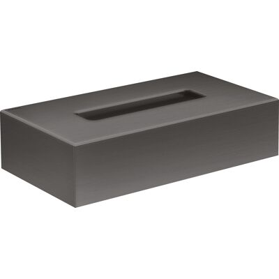 Hansgrohe AXOR Universal Rund Kosmetiktuchbox - Wandmontage, Schwarzchrom Hansgrohe AXOR Universal Rund Kosmetiktuchbox - Wandmontage, Schwarzchrom
