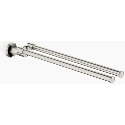 Dornbracht Madison Handtuchhalter - 2-teilig, schwenkbar, Wandmontage - Platin Matt Dornbracht Madison Handtuchhalter - 2-teilig, schwenkbar, Wandmontage - Platin Matt