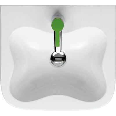 LAUFEN Waschbecken Florakids - Zentrales Hahnloch - Mit Überlauf - 450x410 - Waschtisch LAUFEN Waschbecken Florakids - Zentrales Hahnloch - Mit Überlauf - 450x410 - Waschtisch