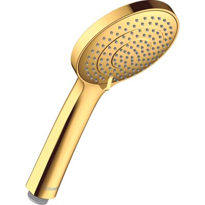 Duravit Handbrause - 3 Strahlarten - Gold Poliert Duravit Handbrause - 3 Strahlarten - Gold Poliert