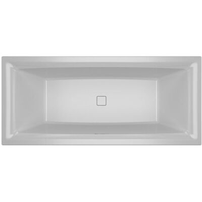 Riho Still Square Rechteck-Badewanne - Weiß - 180x80cm Riho Still Square Rechteck-Badewanne - Weiß - 180x80cm