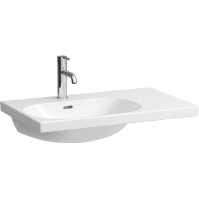 Laufen Lua Wandwaschbecken - 750x460mm, Weiß, mit Überlauf Laufen Lua Wandwaschbecken - 750x460mm, Weiß, mit Überlauf