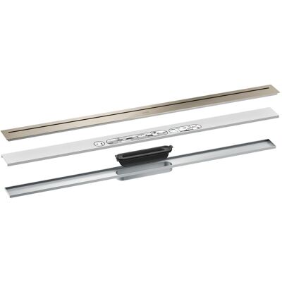 Hansgrohe Axor Ablauf Komplettset - gebürstet Nickel - Ablaufart Hansgrohe Axor Ablauf Komplettset - gebürstet Nickel - Ablaufart