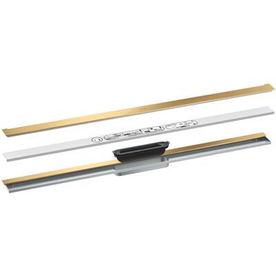 Hansgrohe AXOR Abflussrost Wandmontage - Brushed Gold - 1000mm Hansgrohe AXOR Abflussrost Wandmontage - Brushed Gold - 1000mm