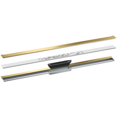 Hansgrohe Axor Drain Wandmontage Komplettset - Gebürstetes Messing - Abwassersystem Hansgrohe Axor Drain Wandmontage Komplettset - Gebürstetes Messing - Abwassersystem