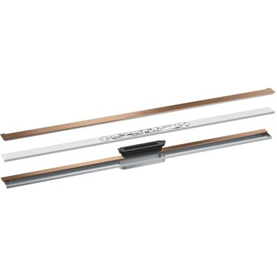 Hansgrohe AXOR Wandmontage Ablaufsystem - Brushed Red Gold - 1200mm Hansgrohe AXOR Wandmontage Ablaufsystem - Brushed Red Gold - 1200mm
