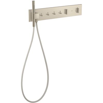 Hansgrohe Nickel Wandmontierter Duschthermostat - 4 Nutzer Hansgrohe Nickel Wandmontierter Duschthermostat - 4 Nutzer