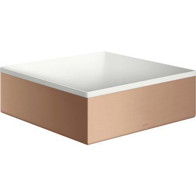 Hansgrohe AXOR Suite Aufsatzwaschtisch, eckig, 285x285mm, mit Metallrahmen, ohne Überlauf, SOLIDSurface, 42002310 Hansgrohe AXOR Suite Aufsatzwaschtisch, eckig, 285x285mm, mit Metallrahmen, ohne Überlauf, SOLIDSurface, 42002310