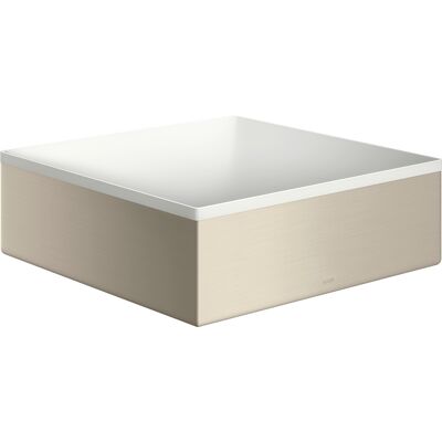 Hansgrohe AXOR Suite Aufsatzwaschtisch, eckig, 285x285mm, mit Metallrahmen, ohne Überlauf, SOLIDSurface, 42002820 Hansgrohe AXOR Suite Aufsatzwaschtisch, eckig, 285x285mm, mit Metallrahmen, ohne Überlauf, SOLIDSurface, 42002820