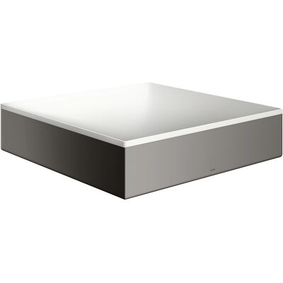 Hansgrohe AXOR Suite Aufsatzwaschtisch, eckig, 400x400mm, mit Metallrahmen, ohne Überlauf, SOLIDSurface, 42003330 Hansgrohe AXOR Suite Aufsatzwaschtisch, eckig, 400x400mm, mit Metallrahmen, ohne Überlauf, SOLIDSurface, 42003330