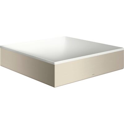 Hansgrohe AXOR Suite Aufsatzwaschtisch, eckig, 400x400mm, mit Metallrahmen, ohne Überlauf, SOLIDSurface, 42003820 Hansgrohe AXOR Suite Aufsatzwaschtisch, eckig, 400x400mm, mit Metallrahmen, ohne Überlauf, SOLIDSurface, 42003820