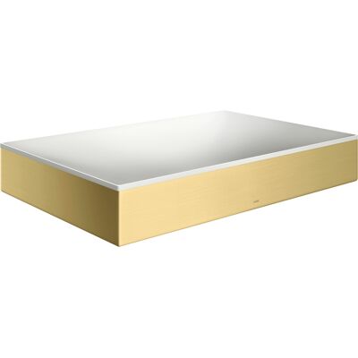 Hansgrohe AXOR Suite Aufsatzwaschtisch, eckig, 600x600mm, mit Metallrahmen, ohne Überlauf, SOLIDSurface, 42004950 Hansgrohe AXOR Suite Aufsatzwaschtisch, eckig, 600x600mm, mit Metallrahmen, ohne Überlauf, SOLIDSurface, 42004950