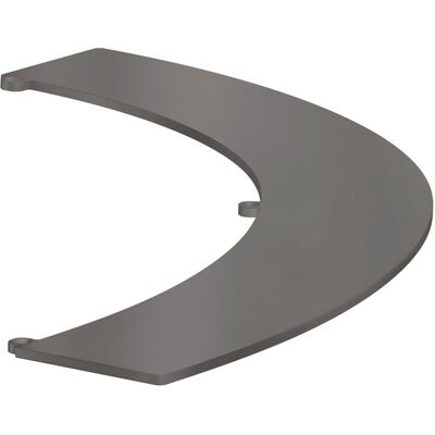 Hansgrohe Ablage AXOR Suite Gebürstet Schwarz Chrom - Badregal Hansgrohe Ablage AXOR Suite Gebürstet Schwarz Chrom - Badregal