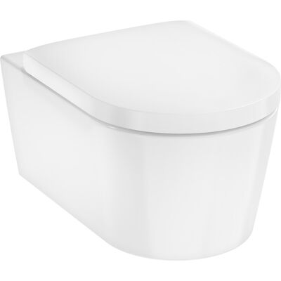 Hansgrohe EluPura S Wand-WC - HygieneEffect, SoftClose, Wasser sparend Hansgrohe EluPura S Wand-WC - HygieneEffect, SoftClose, Wasser sparend