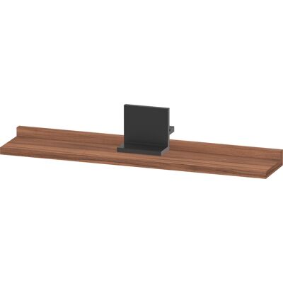Duravit Sivida Halterung - 600x115x35mm - Nussbaum matt - Ablage Duravit Sivida Halterung - 600x115x35mm - Nussbaum matt - Ablage
