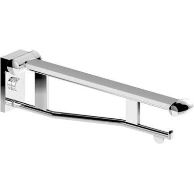 Keuco Klappbarer WC-Stützgriff - 700mm - Silber-Eloxiert Keuco Klappbarer WC-Stützgriff - 700mm - Silber-Eloxiert