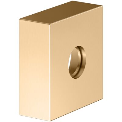KEUCO IXMO Verlängerungsrosette - Eckig, Messing gebürstet, für G 1/2 KEUCO IXMO Verlängerungsrosette - Eckig, Messing gebürstet, für G 1/2
