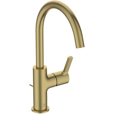Ideal Standard Joy Waschtischarmatur - Hoher Auslauf - Brushed Gold Ideal Standard Joy Waschtischarmatur - Hoher Auslauf - Brushed Gold