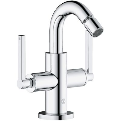 Kludi Nova Fonte Bidet-Armatur - Keramik, Chrom, 2 Griffe Kludi Nova Fonte Bidet-Armatur - Keramik, Chrom, 2 Griffe