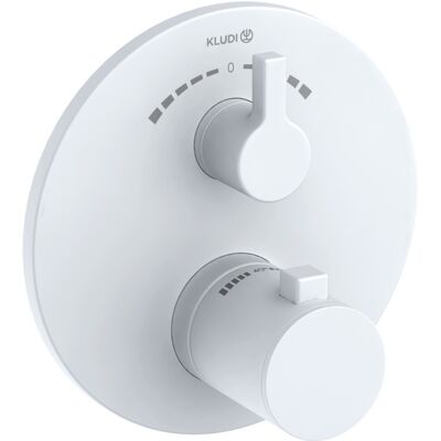 Kludi NOVA FONTE Thermostat - Weiß - Duschart Kludi NOVA FONTE Thermostat - Weiß - Duschart