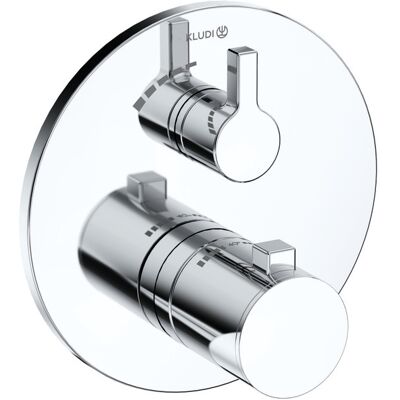 Kludi Nova Fonte Unterputz-Thermostat - Wandmontage, chrom Kludi Nova Fonte Unterputz-Thermostat - Wandmontage, chrom