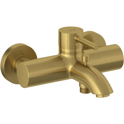 Kludi Bozz Wannenarmatur – Brushed Gold – Eigensicher, Modell 38691N076 Kludi Bozz Wannenarmatur – Brushed Gold – Eigensicher, Modell 38691N076