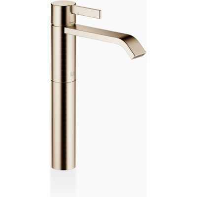 Dornbracht Light Gold gebürstet Waschtischarmatur mit erhöhtem Standfuß Dornbracht Light Gold gebürstet Waschtischarmatur mit erhöhtem Standfuß