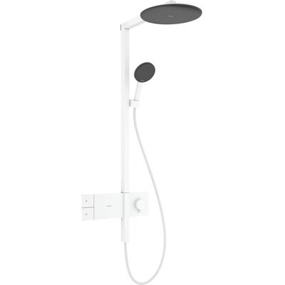 Hansgrohe Raindance Alive S Duschsystem - Thermostat, 300mm Kopf, Weiß Hansgrohe Raindance Alive S Duschsystem - Thermostat, 300mm Kopf, Weiß