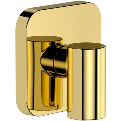 Hansgrohe FixFit Fine Q Wandanschluss - Gold - Wandanschluss Hansgrohe FixFit Fine Q Wandanschluss - Gold - Wandanschluss