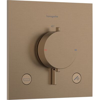 Hansgrohe Ecostat Comfort E Thermostat - Brushed Bronze Hansgrohe Ecostat Comfort E Thermostat - Brushed Bronze