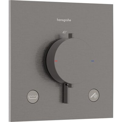 Hansgrohe Ecostat Comfort E Thermostat - Sicherheitsstop - Wassersparen - 2 Funktionen - Ultraflach - 33716340 Hansgrohe Ecostat Comfort E Thermostat - Sicherheitsstop - Wassersparen - 2 Funktionen - Ultraflach - 33716340