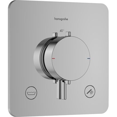 Hansgrohe Ecostat Comfort Q Thermostat - Chrom - Unterputz Hansgrohe Ecostat Comfort Q Thermostat - Chrom - Unterputz