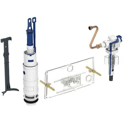 Geberit Umbauset, für 2-Mengen-Spülung, für Typ 10.800 UP-Spülkasten, 240.835.00.5 Geberit Umbauset, für 2-Mengen-Spülung, für Typ 10.800 UP-Spülkasten, 240.835.00.5