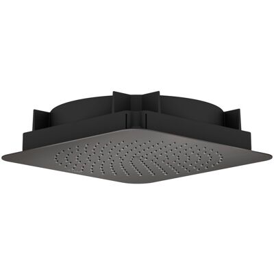 Hansgrohe Axor Citterio C Deckenbrause - Rain, 1 bar, gebürstet Schwarzchrom Hansgrohe Axor Citterio C Deckenbrause - Rain, 1 bar, gebürstet Schwarzchrom