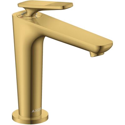 Hansgrohe Axor Citterio C CoolStart Wasserhahn - Cubic Cut, Gold Optic - Waschtischarmatur Hansgrohe Axor Citterio C CoolStart Wasserhahn - Cubic Cut, Gold Optic - Waschtischarmatur