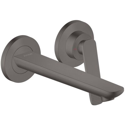 Hansgrohe Axor Citterio C Waschtischarmatur - Wandmontage, gebürstet schwarzchrom, 193mm Ausladung Hansgrohe Axor Citterio C Waschtischarmatur - Wandmontage, gebürstet schwarzchrom, 193mm Ausladung