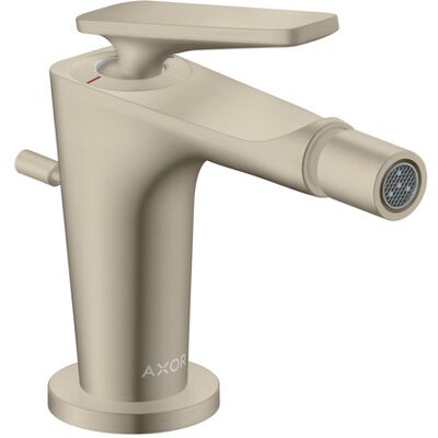 Hansgrohe Axor Citterio C Bidetarmatur - Gebürsteter Nickel - 113mm Ausladung - Laminarstrahl - Bidettyp Hansgrohe Axor Citterio C Bidetarmatur - Gebürsteter Nickel - 113mm Ausladung - Laminarstrahl - Bidettyp